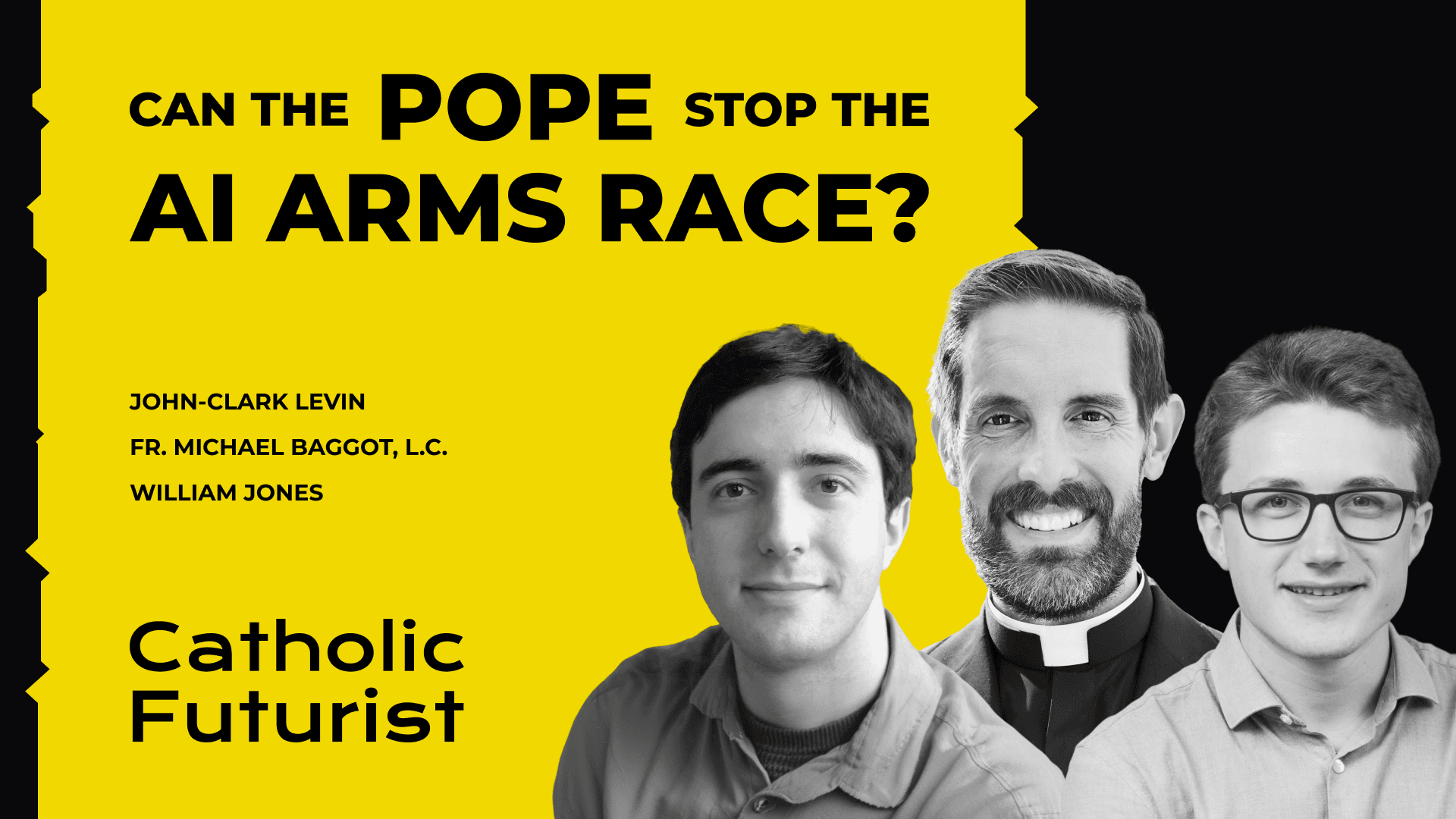 Can the Pope stop the AI arms race?